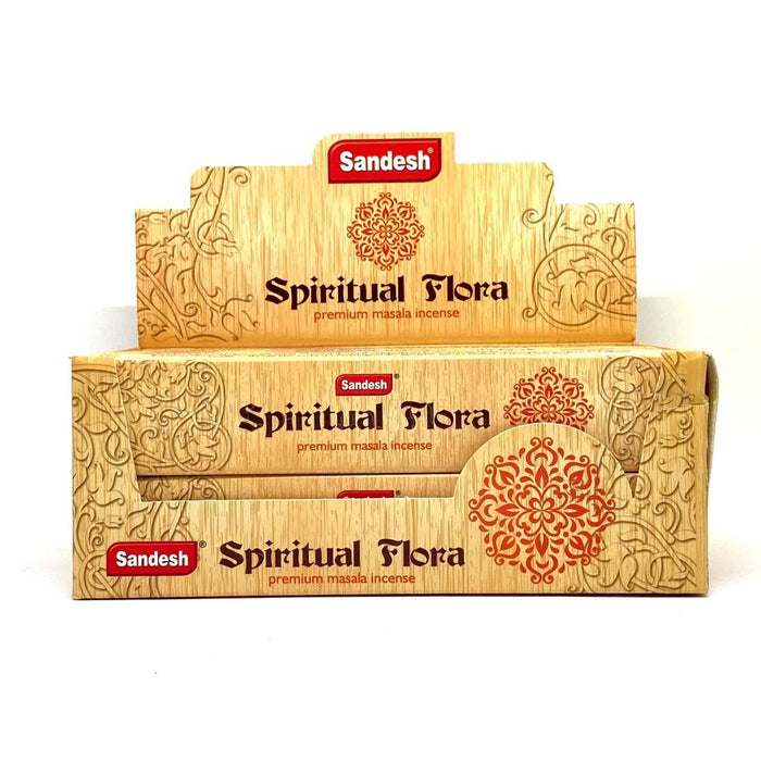 Incienso Natural Spiritual Flora - Sandesh