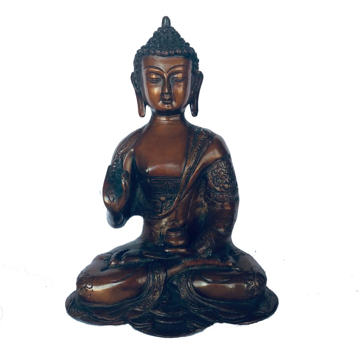 Figura Bronce Buddha Siddharta Brown