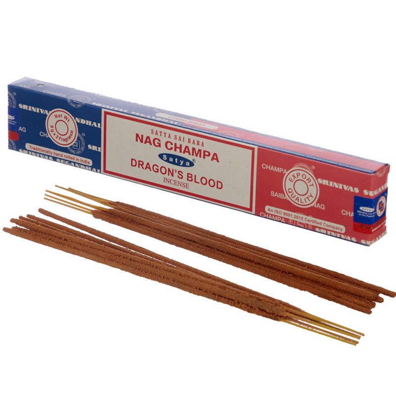 Incienso dúo Nag Champa y Sangre de Dragon