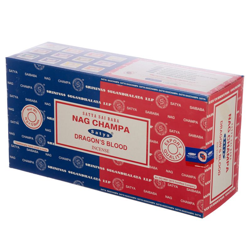 Incienso dúo Nag Champa y Sangre de Dragon