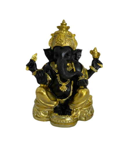 Adorno Ganesh Black Gold