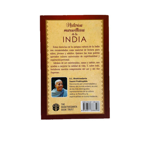 Libro: Historias maravillosas de la India - A.C. BHAKTIVEDANTA SWAMI PRABHUPADA