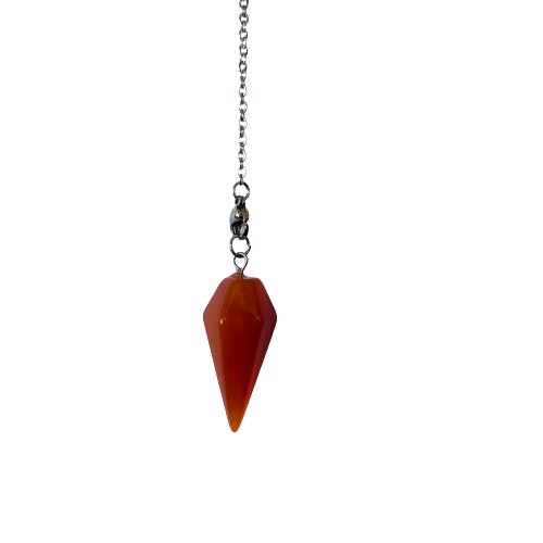 Péndulo de Piedra Cornalina