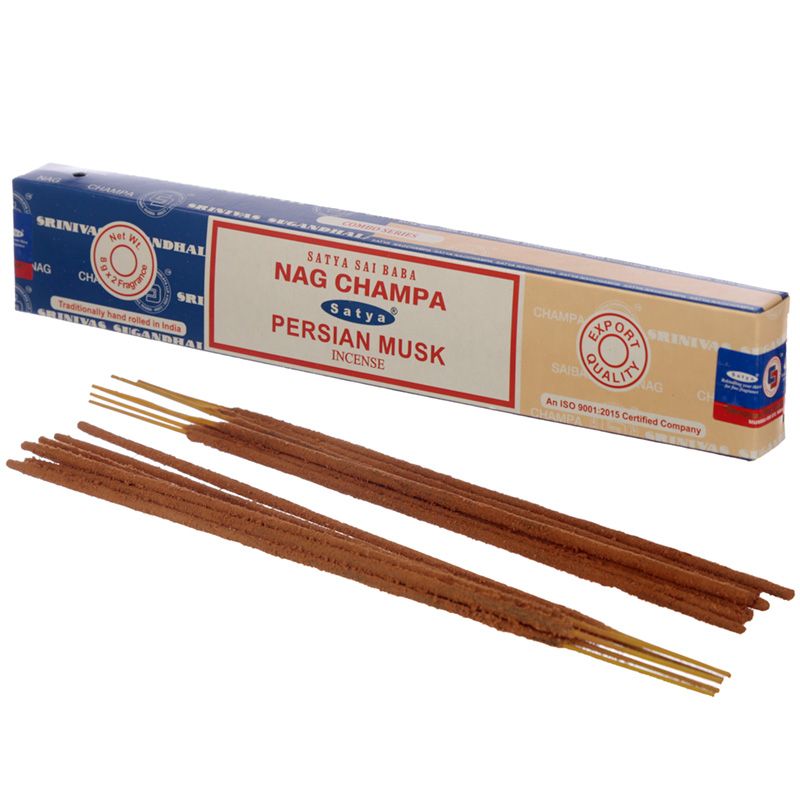 Incienso dúo Nag Champa y Persian Musk