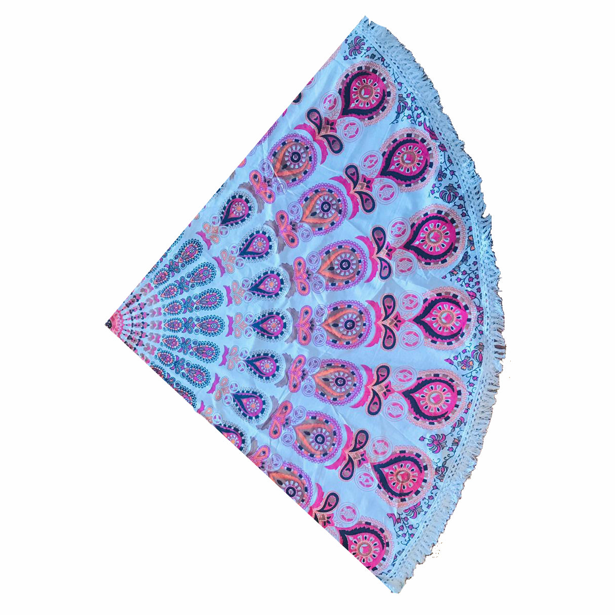 Pareo - Cubre cama mandala Pink and Orange Design