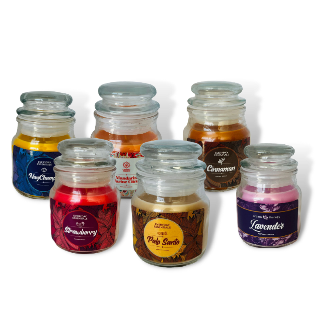 Pack De 6 Velas Aromaticas